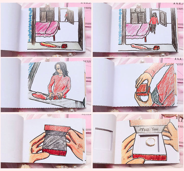 Lisslune | Hidden Jewelry Gift Animated Book
