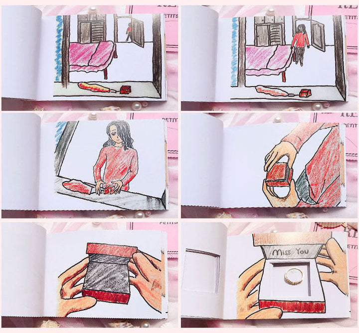 Lisslune | Hidden Jewelry Gift Animated Book