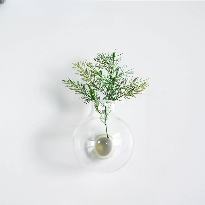 Lisslune | 3-piece set mini plant vases magnets for decorative and fresh accents