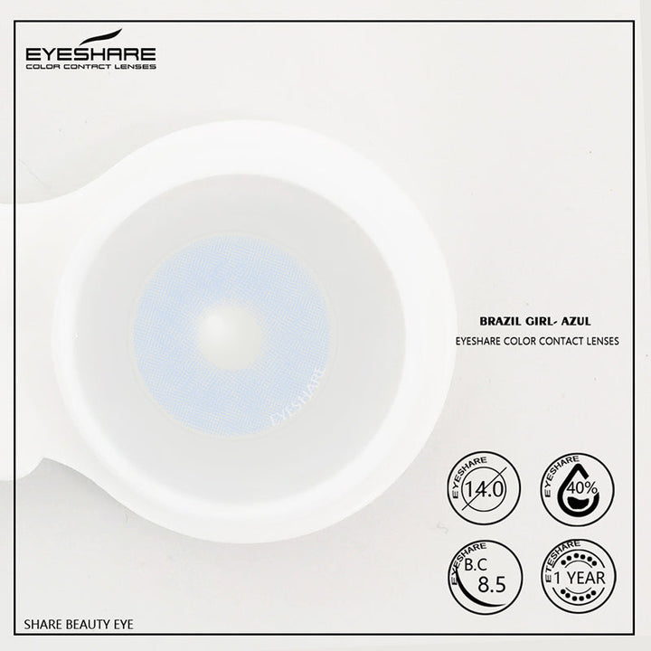 Rynx Brazilgirl Blue 14.0mm 1 Pair | 1 Year