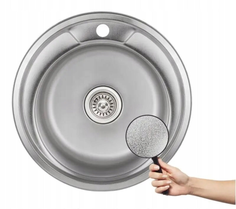 Lisslune | Stainless steel sink satinized 51x16