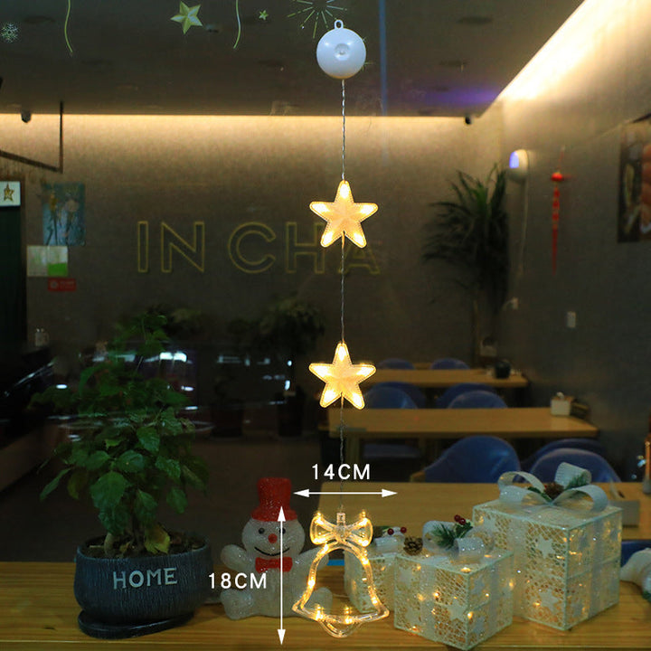 Lisslune | Christmas Window Lighting with Suction Cup