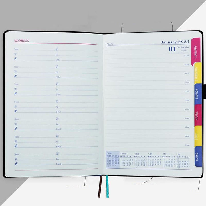 Lisslune | 2025 One Day One Page Daily Planner – Your Ultimate Gift Calendar