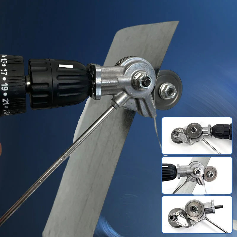 Lisslune | Last Day Special Sale 50% DISCOUNT🔧Electric Drill Cutter Attachment Nibbler