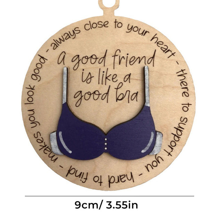 Lisslune | Friend Like A BH Wood Ornament