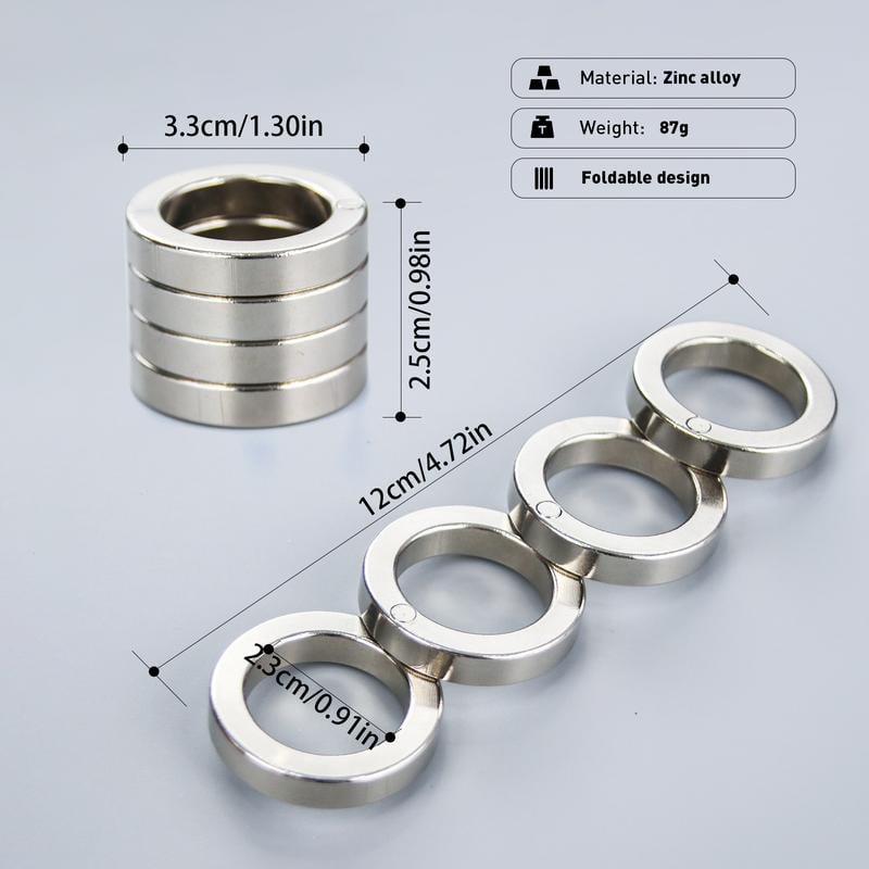 Lisslune | Folding Four-Finger Trigger Ring