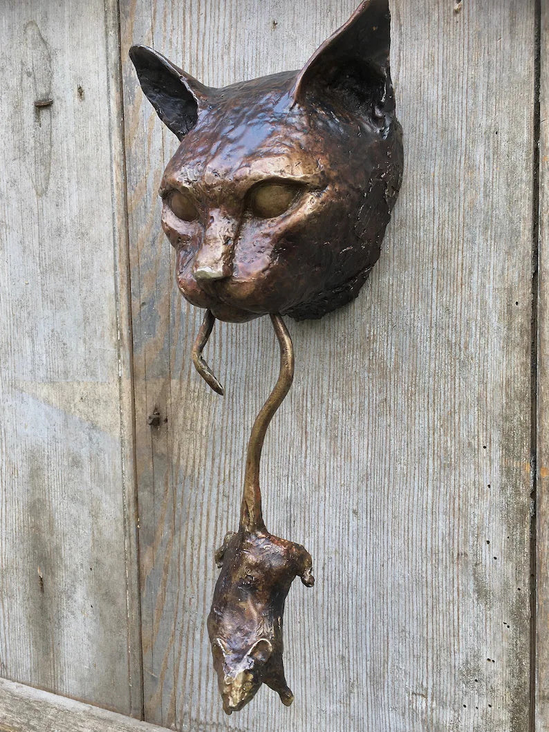 Lisslune | Cat Door Knocker