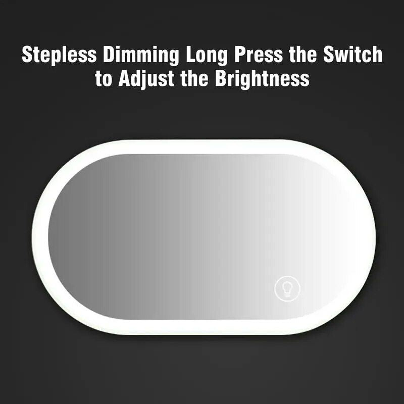 Lisslune | LED Touch Screen Car Makeup Mirror