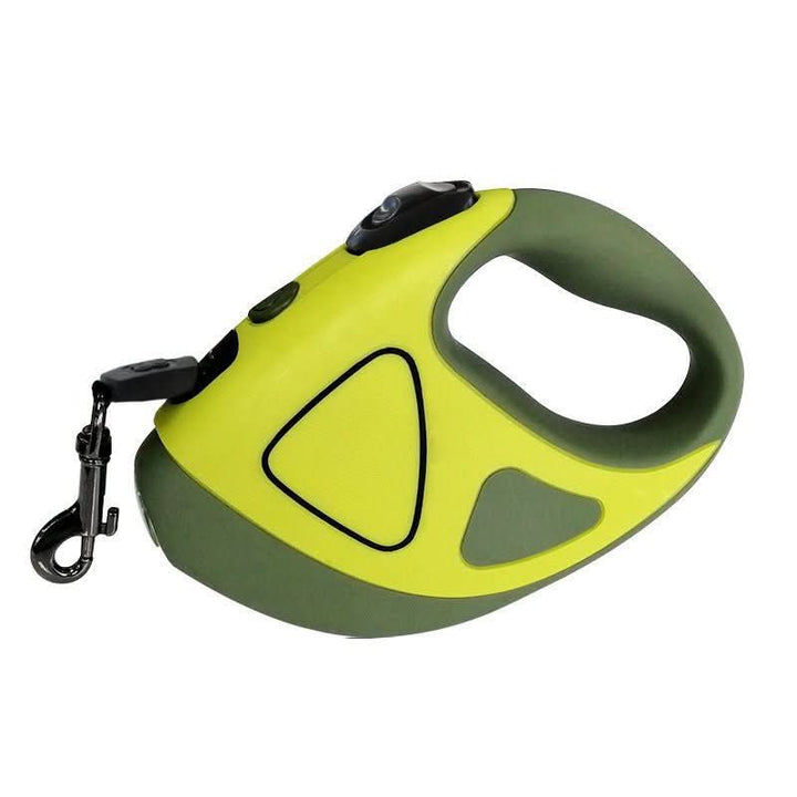 Lisslune | BRIGHTLEASH – LED dog leash with reflectors & retraction mechanism for safe walks