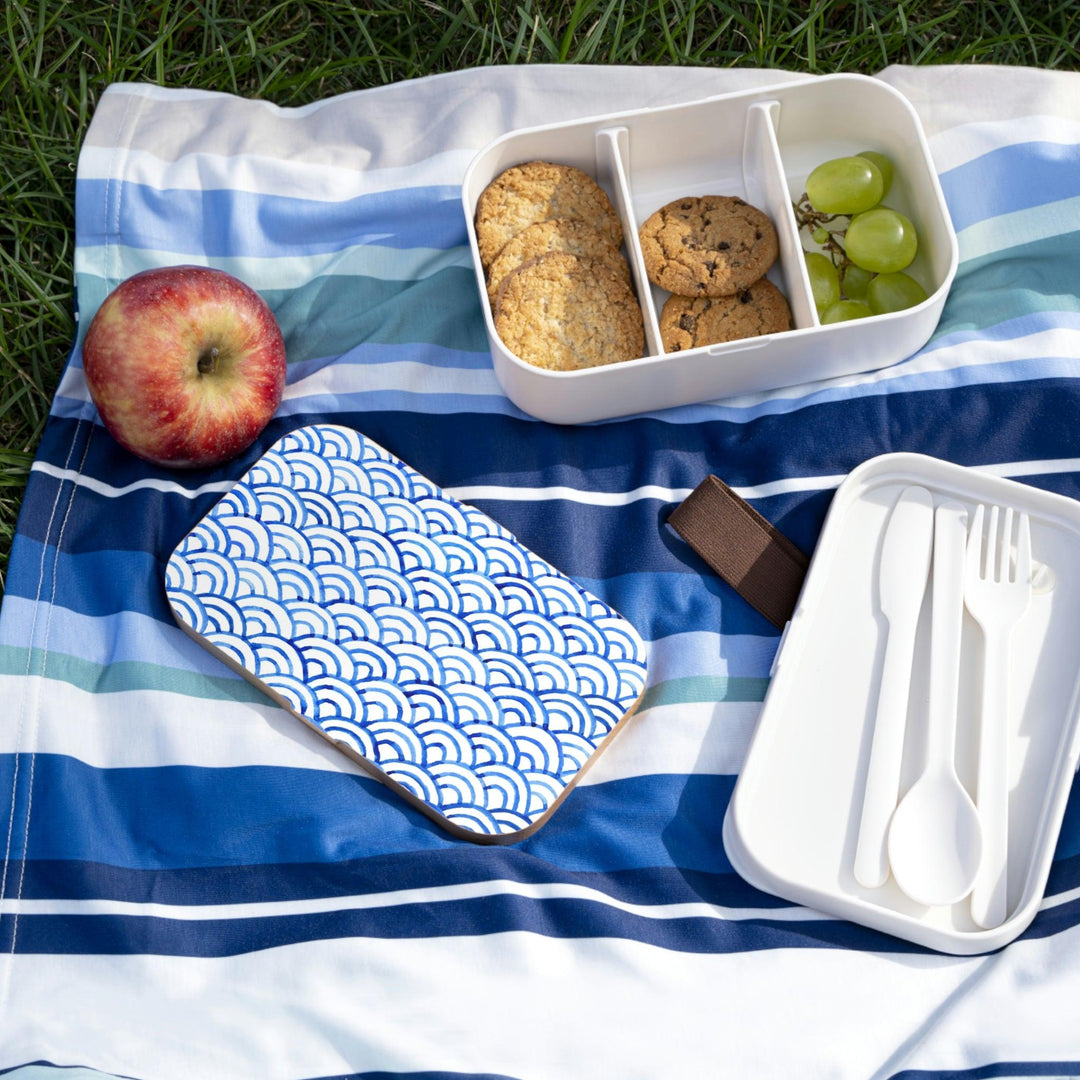 Lisslune | Stylish customizable wooden lid bento box for trendy on-the-go eating