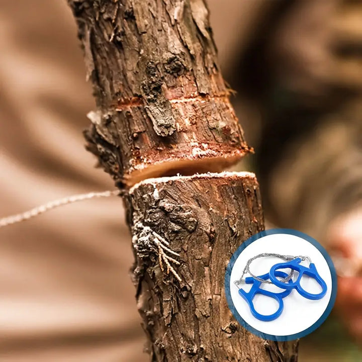Lisslune | Wire saw for garden and outdoor – Compact saw for adventures and gardening