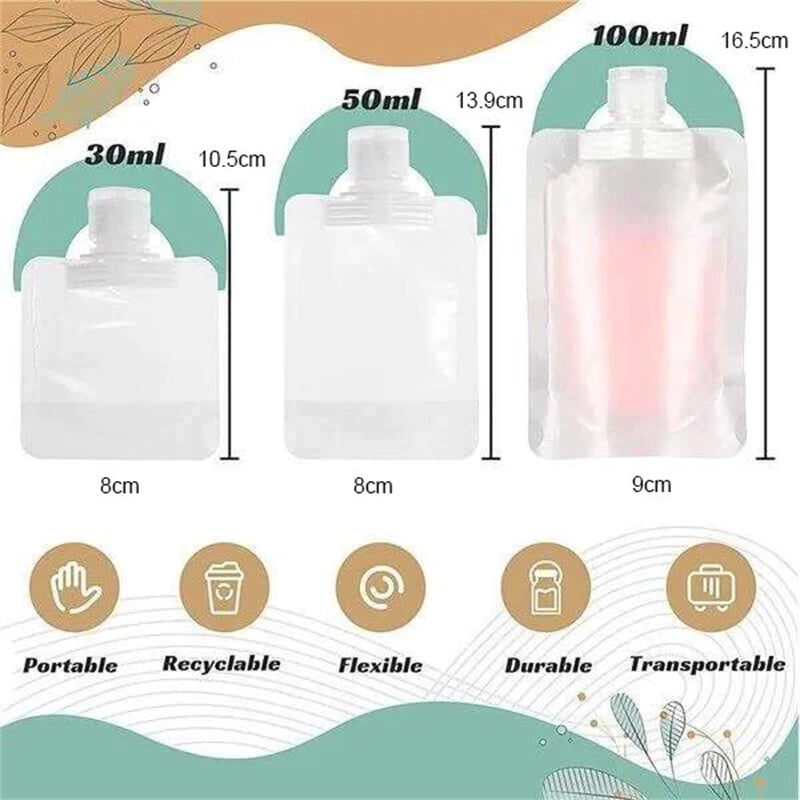 Lisslune | Portable Travel Liquid Dispenser Packing Bag