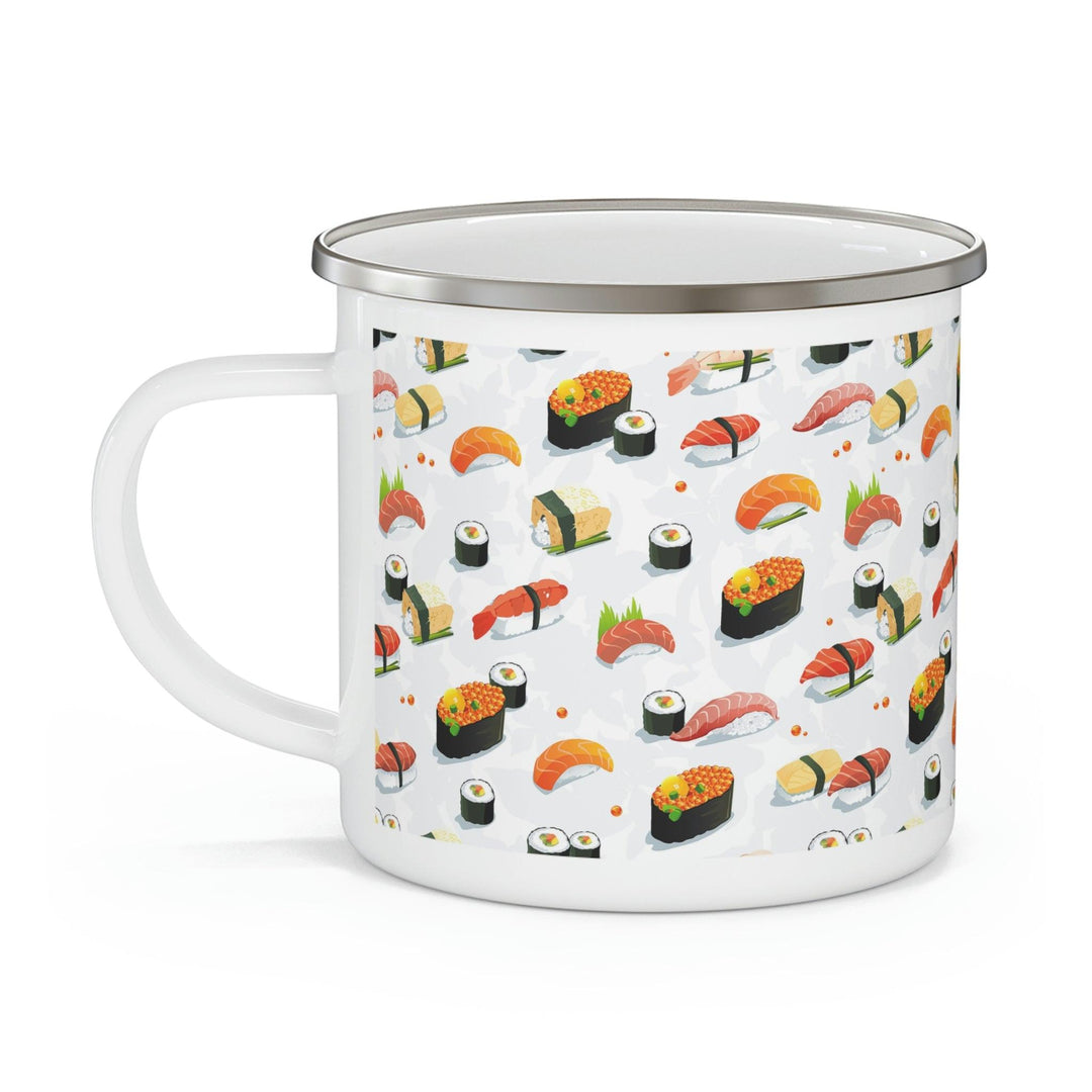 Lisslune | Customizable Enamelled Stainless Steel Camping Mug - Perfect for Outdoor Enthusiasts