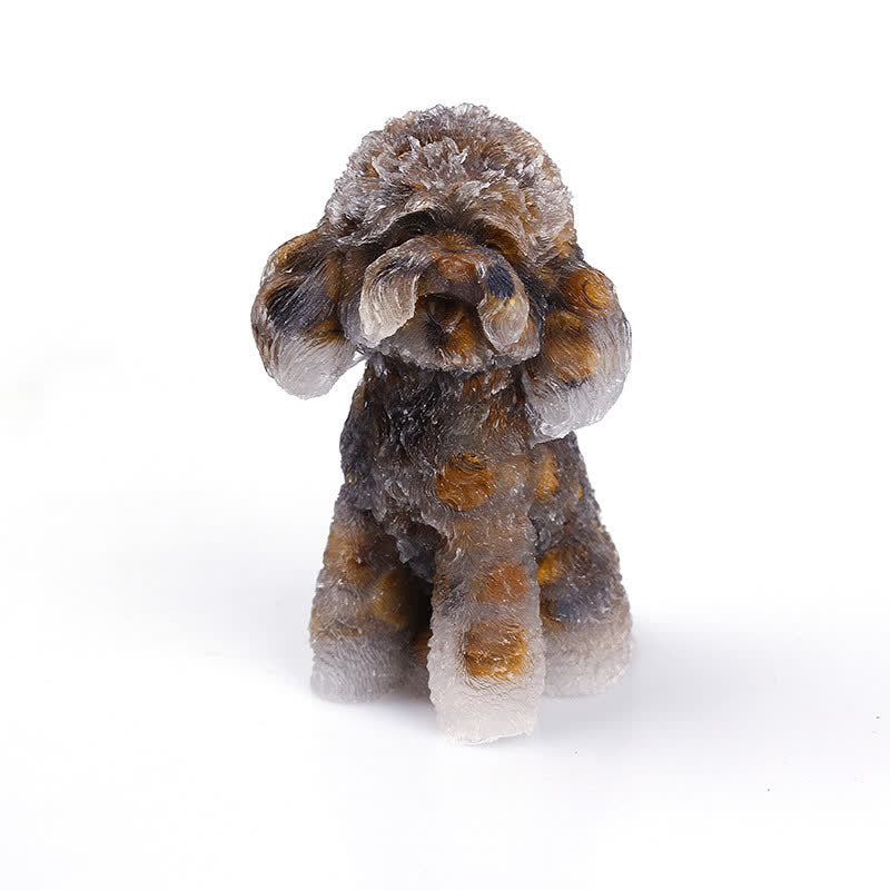 Lisslune | Frendorf Natural Crystal Poodle Gemstone Decoration