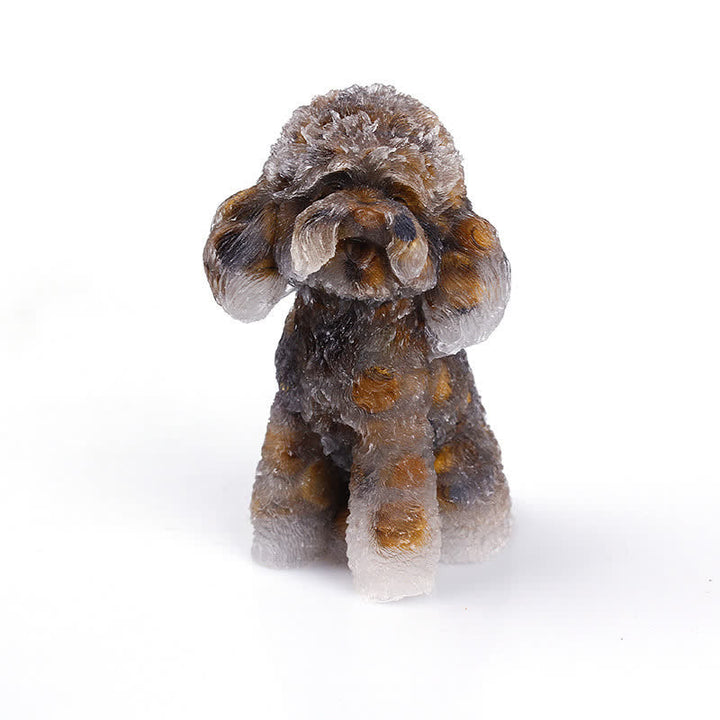Lisslune | Frendorf Natural Crystal Poodle Gemstone Decoration