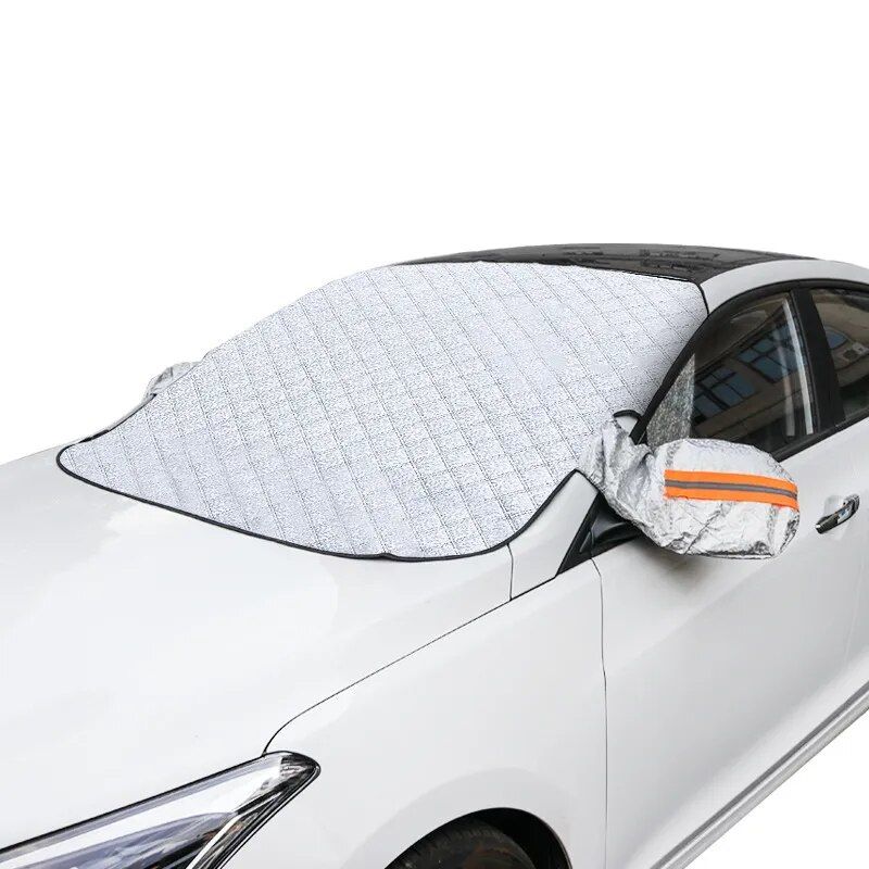 Lisslune | Multipurpose Magnetic Car Windshield Protector – Snow, Ice, and Sun Cover