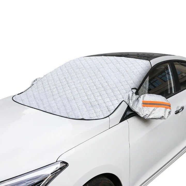 Lisslune | Multipurpose Magnetic Car Windshield Protector – Snow, Ice, and Sun Cover