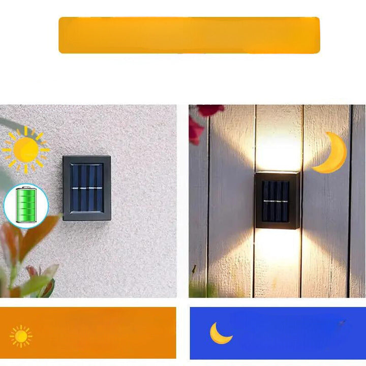 Lisslune | Solar-powered terrace wall light