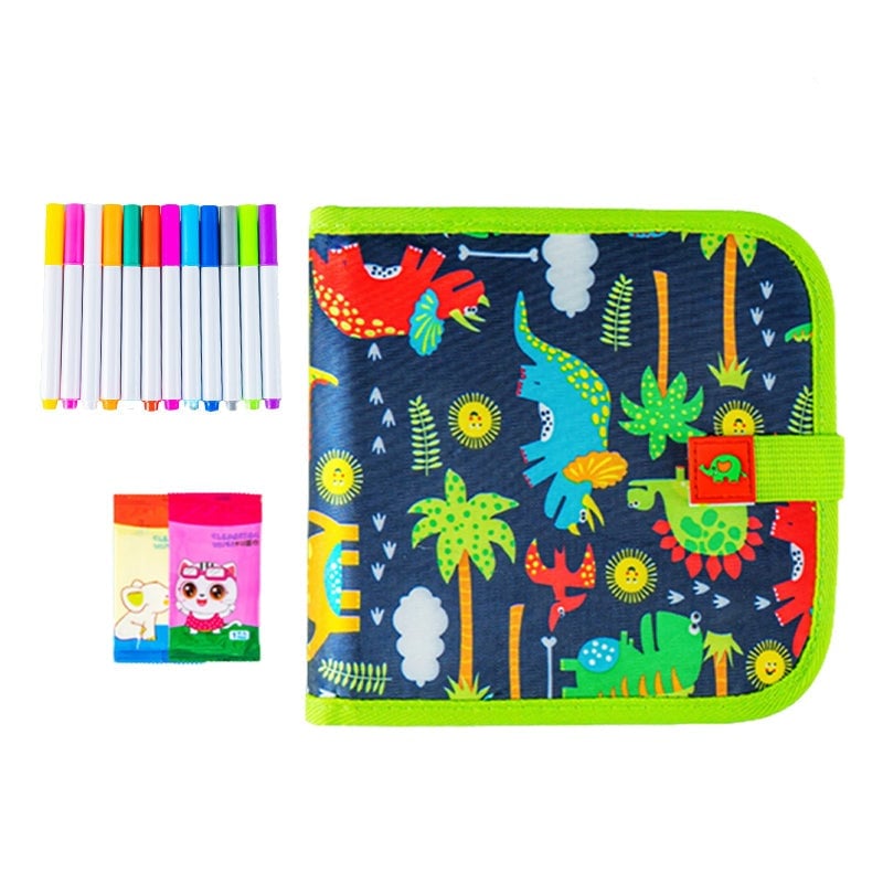 Lisslune | Portable erasable graffiti sketchbook