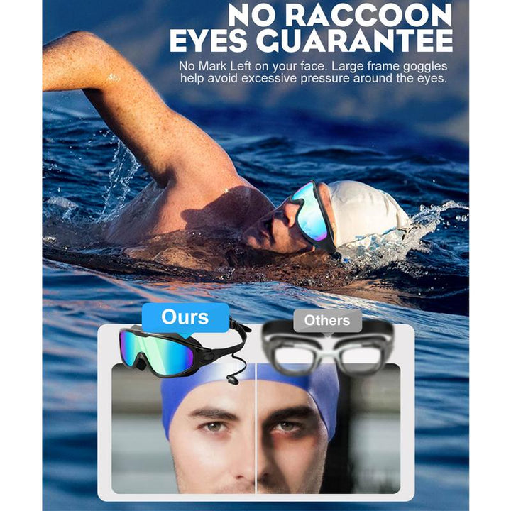 Lisslune | No Leaking Swim Glasses for Men Women Youth