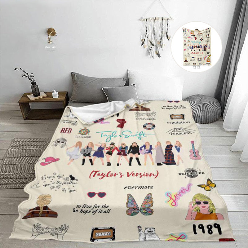 Lisslune | Swiftmas Nap blanket for Home Office travel