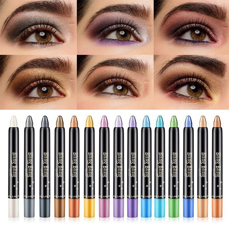 Lisslune | Waterproof Glitter Eyeshadow Eyeliner Pencil