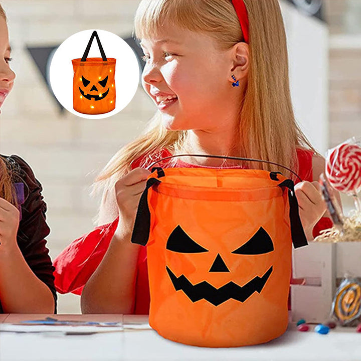Lisslune | Personalized glowing pumpkin bag
