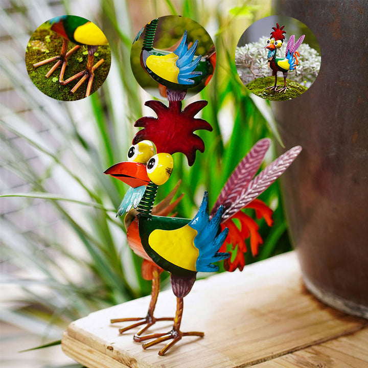 Lisslune | Funny Garden Chicken Statue
