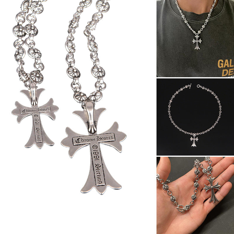 Lisslune | Gothic Cross Pendant Necklace