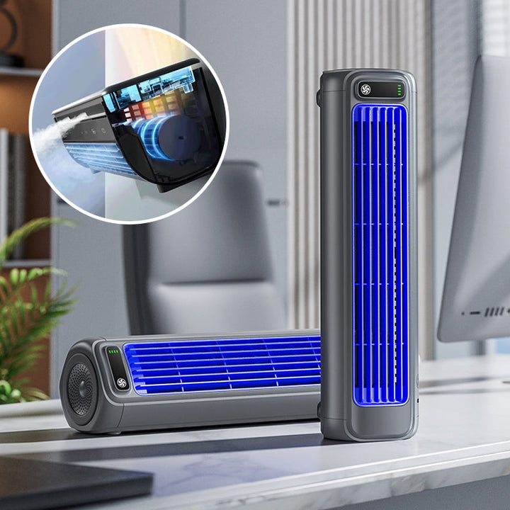 Lisslune | AirWave – Portable Rechargeable Air Conditioner with 12-Hour Battery Life