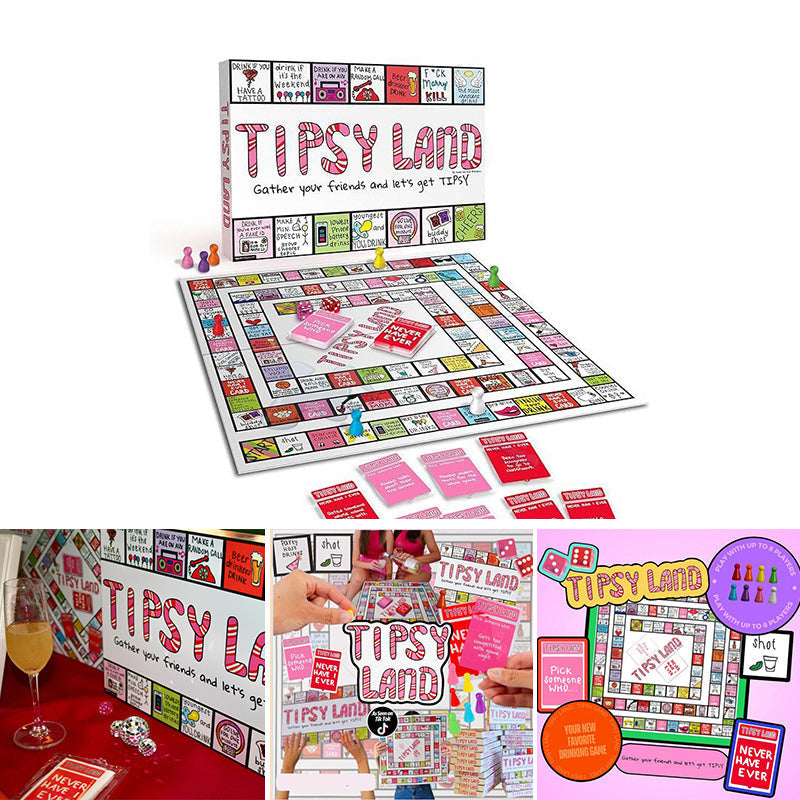 Lisslune | Party Board Game - Fun Drinking Game for Friends