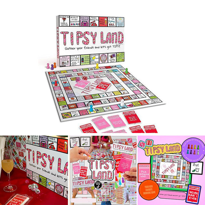 Lisslune | Party Board Game - Fun Drinking Game for Friends