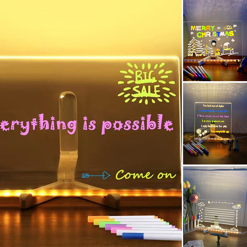 Lisslune | LED-Whiteboard with Colors