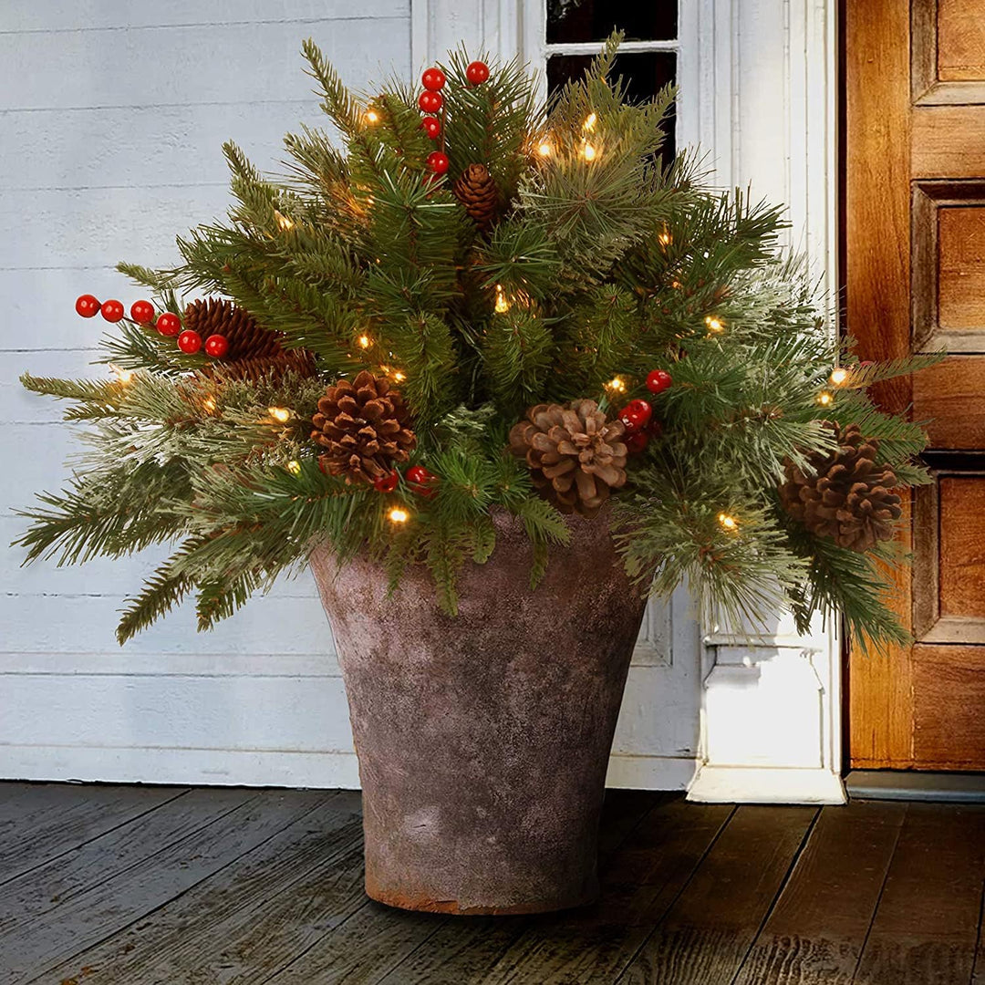 Lisslune | Pre-Lit Artificial Christmas Tree