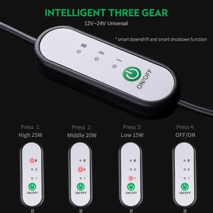 Lisslune | Quick Heating Universal Car Seat Heater with Three Modes