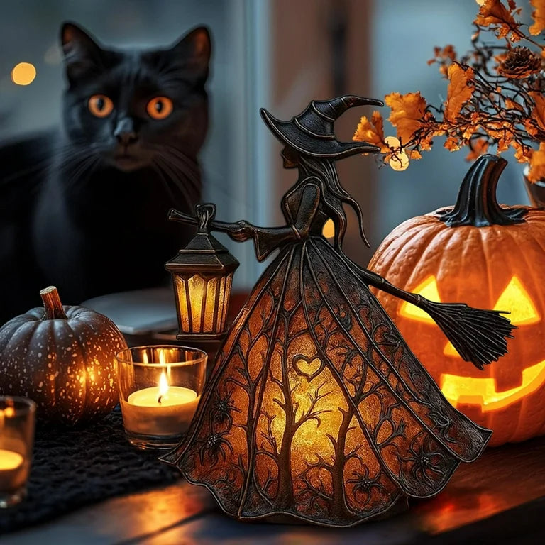 Lisslune | Halloween Witches Lamp Mystica – Magical LED Decorative Lamp for Indoor