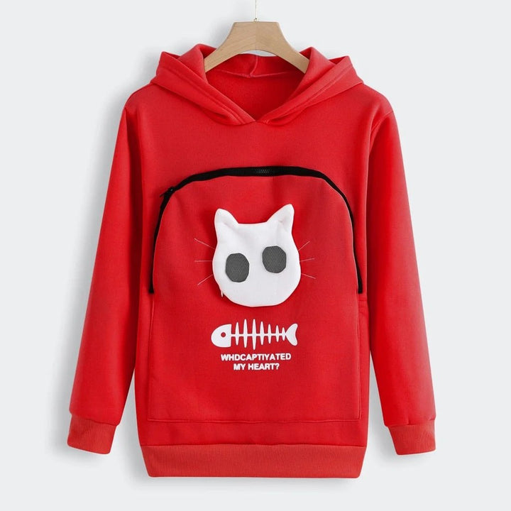 Lisslune | Cat Lovers Hoodie Cuddle Pouch