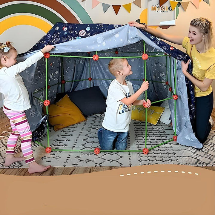 Lisslune | Magical Kids Fort – Imaginative Play Castle Tent for Indoor Adventures