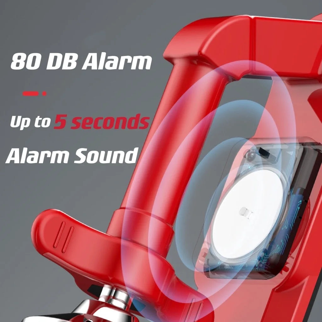 Lisslune | Strong Theft Protection Travel Metal Door Stop Alarm