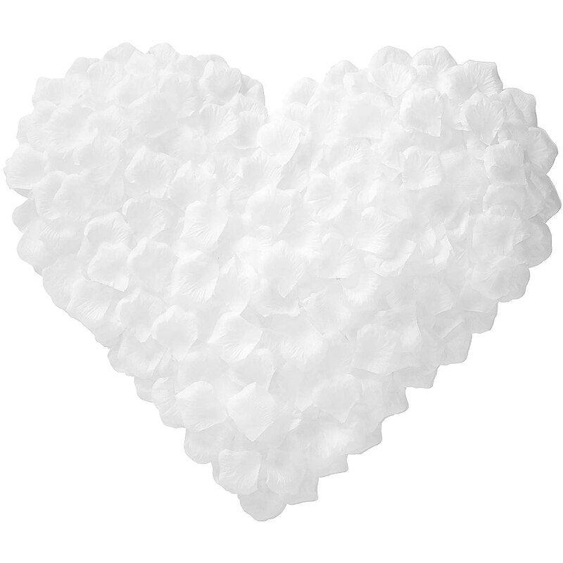 Lisslune | Romantic Elegance Silk Rose Petals Collection: 1000 Luxurious Red Petals for Memorable Celebrations