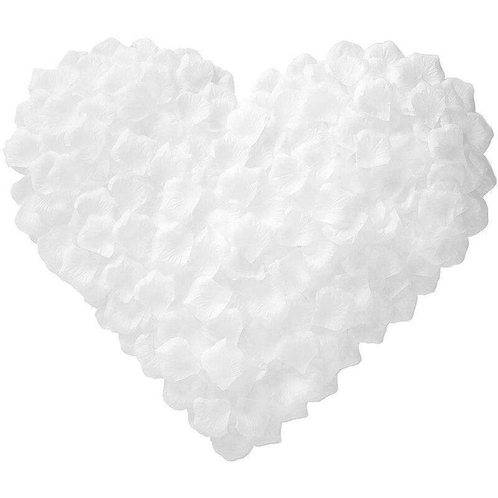 Lisslune | Romantic Elegance Silk Rose Petals Collection: 1000 Luxurious Red Petals for Memorable Celebrations