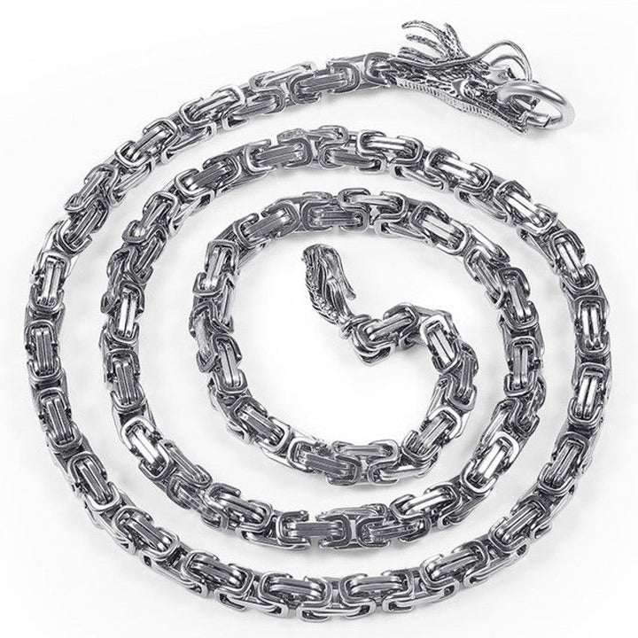 Lisslune | Long Titanium Steel Bracelet, with Adjustable Length, for Decoration & Self-defense