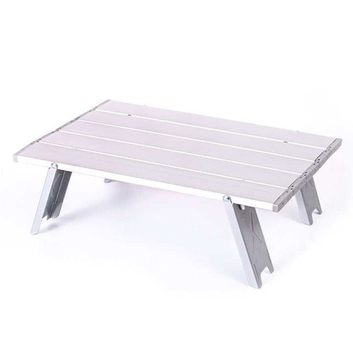 Lisslune | Aluminum Ultralight Foldable Beach Table, for Picnic, Grill, Camping, Hiking & More