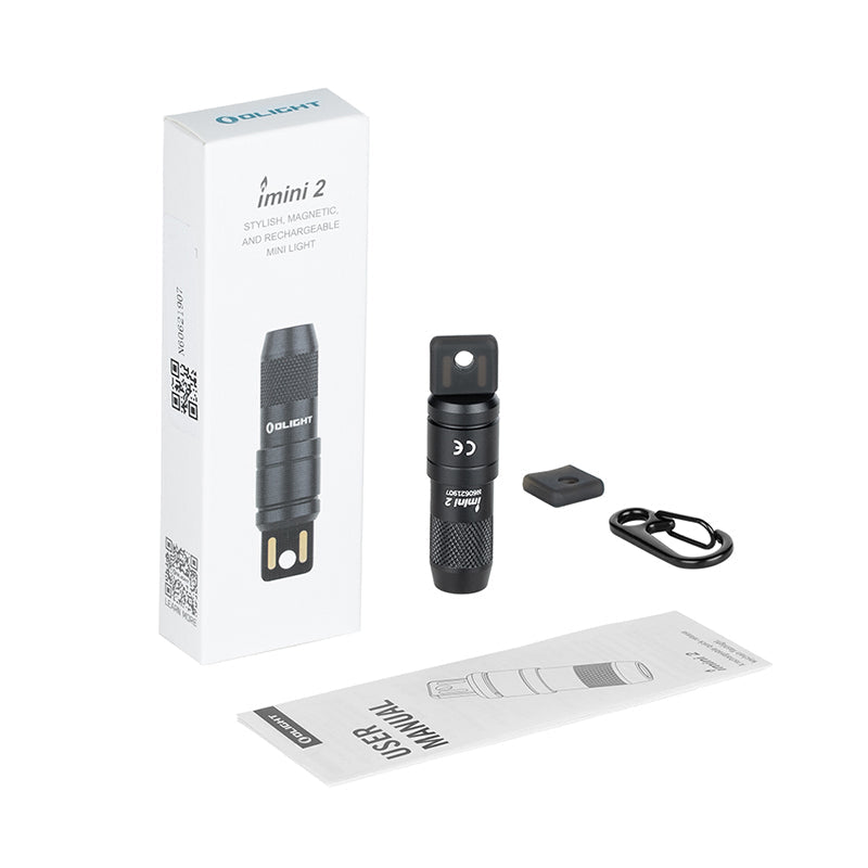 Lisslune | Mini USB Rechargeable Keychain Flashlight