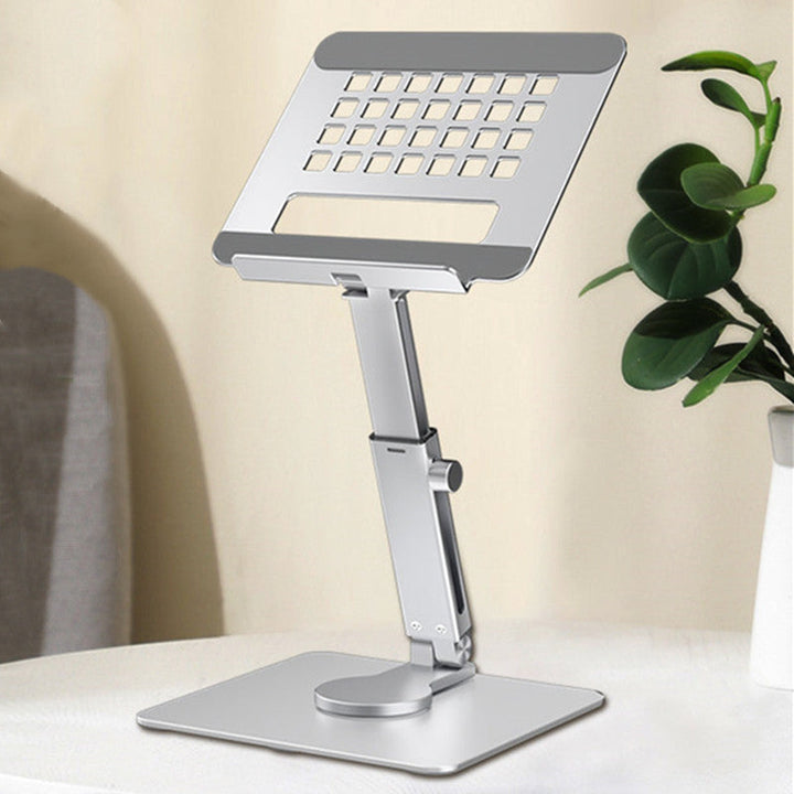 Lisslune | Versatile Foldable Tablet Stand, with Adjustable Angle & Height, for Tablet, Phone, Newspaper, Magzine