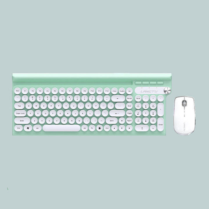 Lisslune | Wireless Silent Keyboard And Mouse Set