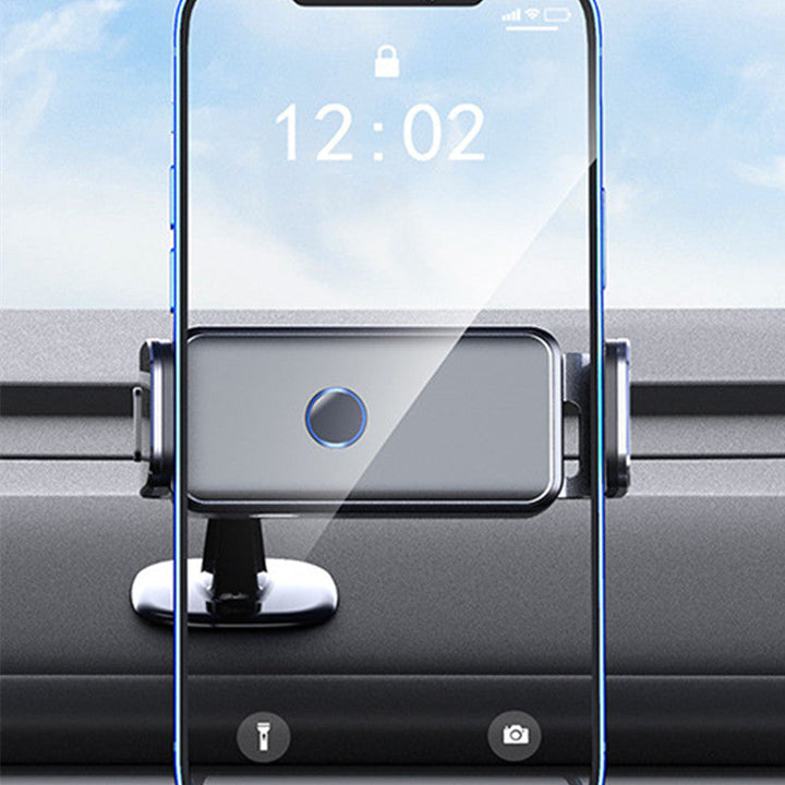 Lisslune | Rechargeable Car Phone Holder with 360¬∞ Rotation, Electric Drive & Stable Design, for Car Vent & Dashboard