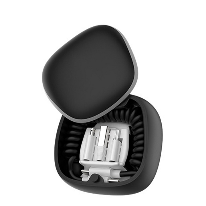 Lisslune | All-in-one spring cable power bank Type-c Android lightning storage box Emergency mini power bank