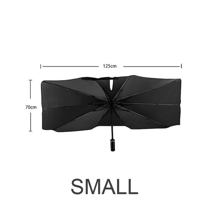 Lisslune | Car Windshield Sunshade Umbrella, Fits Windshields of Various Sizes