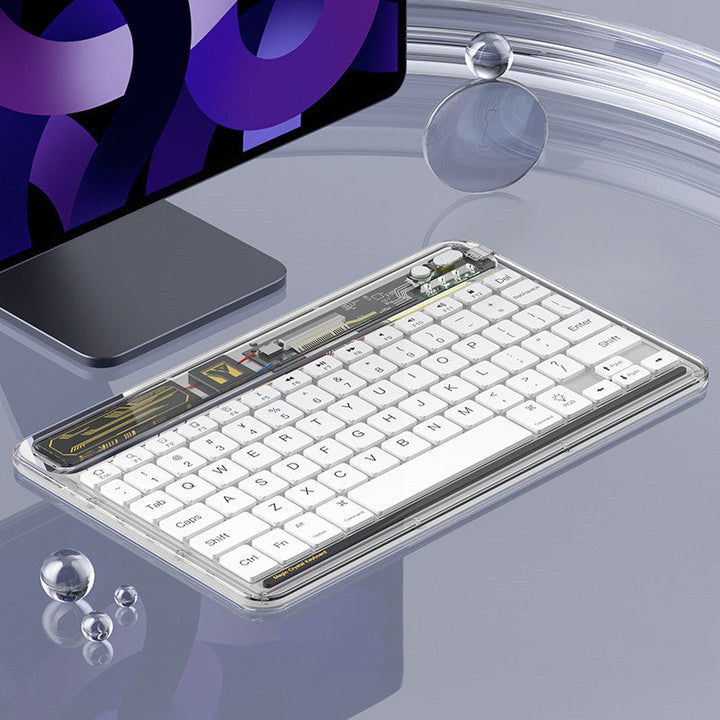 Lisslune | Transparent Wireless Bluetooth Keyboard